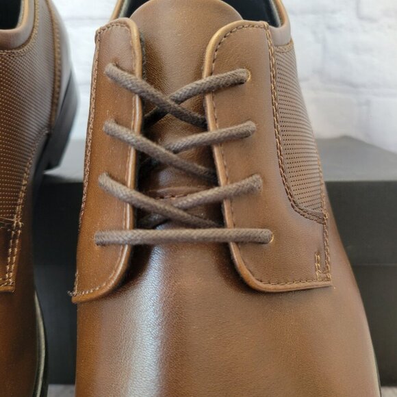 Alfani Men's Victor Faux-Leather Lace-Up Cap-Toe Dress Shoes - Picture 3 of 10